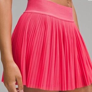 Lululemon Athletica Mesh Pleats MR Mini Tennis Skirt